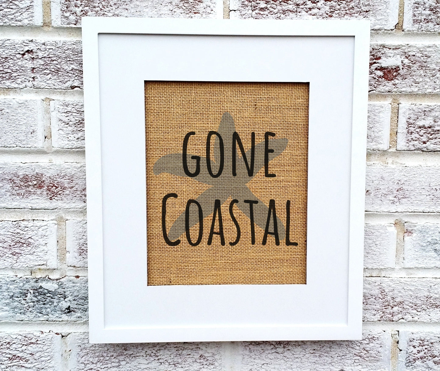 Coastal wall art, Coastal decor, Beach signs, coastal wall decor , Gone Coastal sign, tiered tray beach decor, wood beach signs, starfish