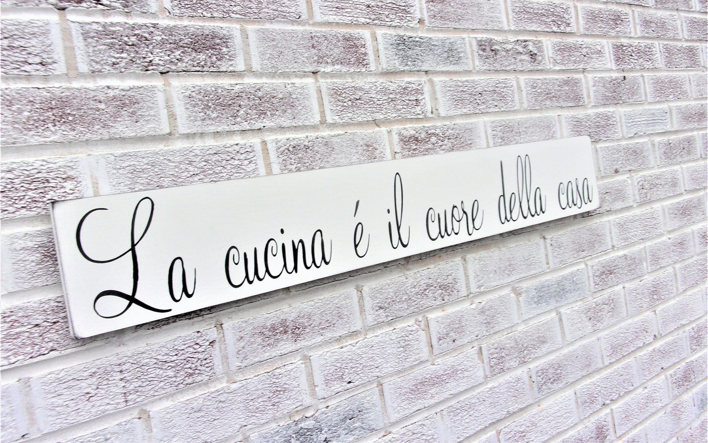 The kitchen is the heart of the home sign, Italian gifts, kitchen gifts, La cucina, italian kitchen decor, italian signs, tuscan kitchen