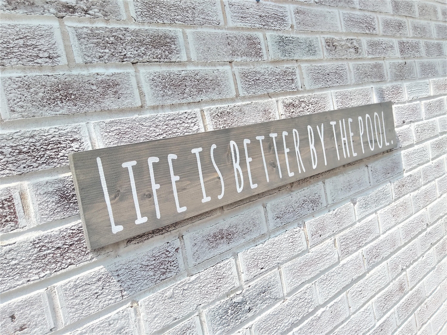 Life is better by the pool sign, Swimming Pool Decor, Life is better by the pool decor, Rustic Wood Pool Signs, Pool decorations