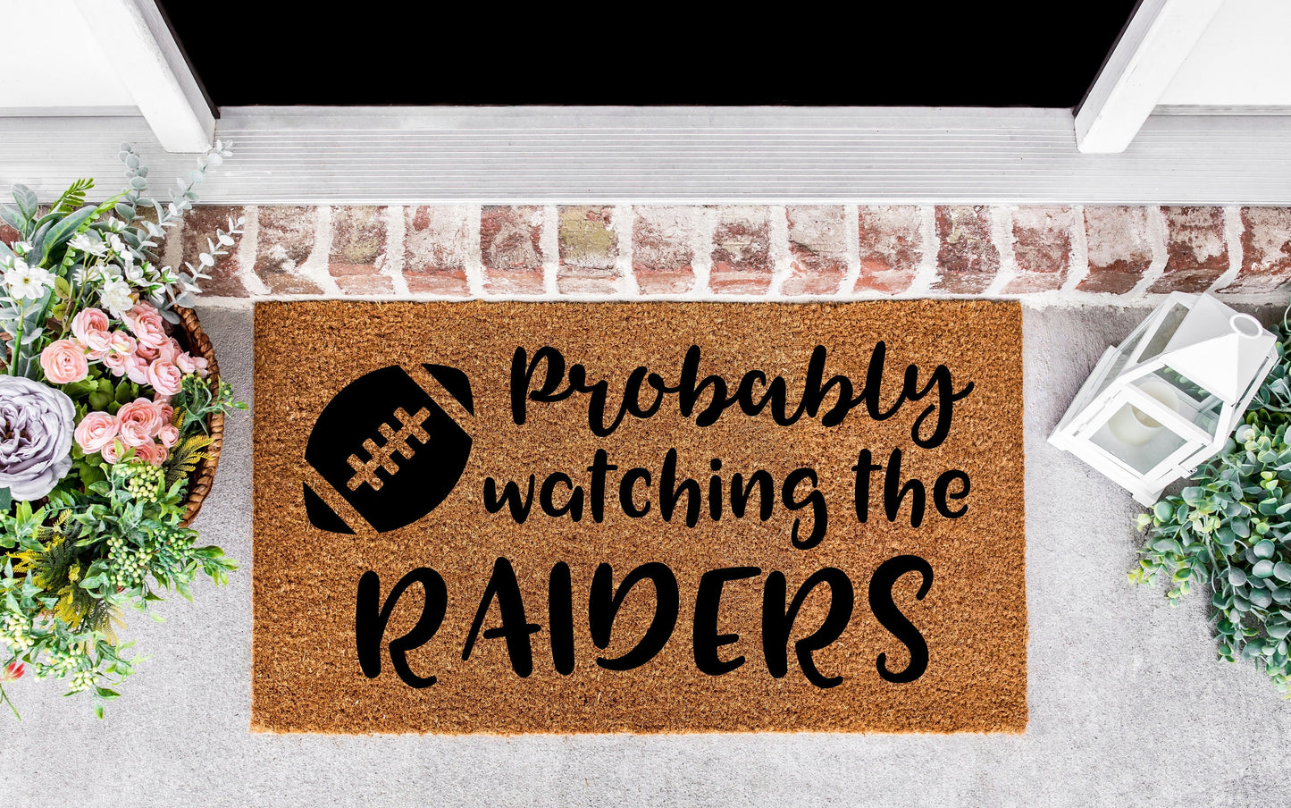 Football Gifts, Your team doormat, football gifts for boyfriend, football gifts for men, football gifts for dad, football gifts for her,