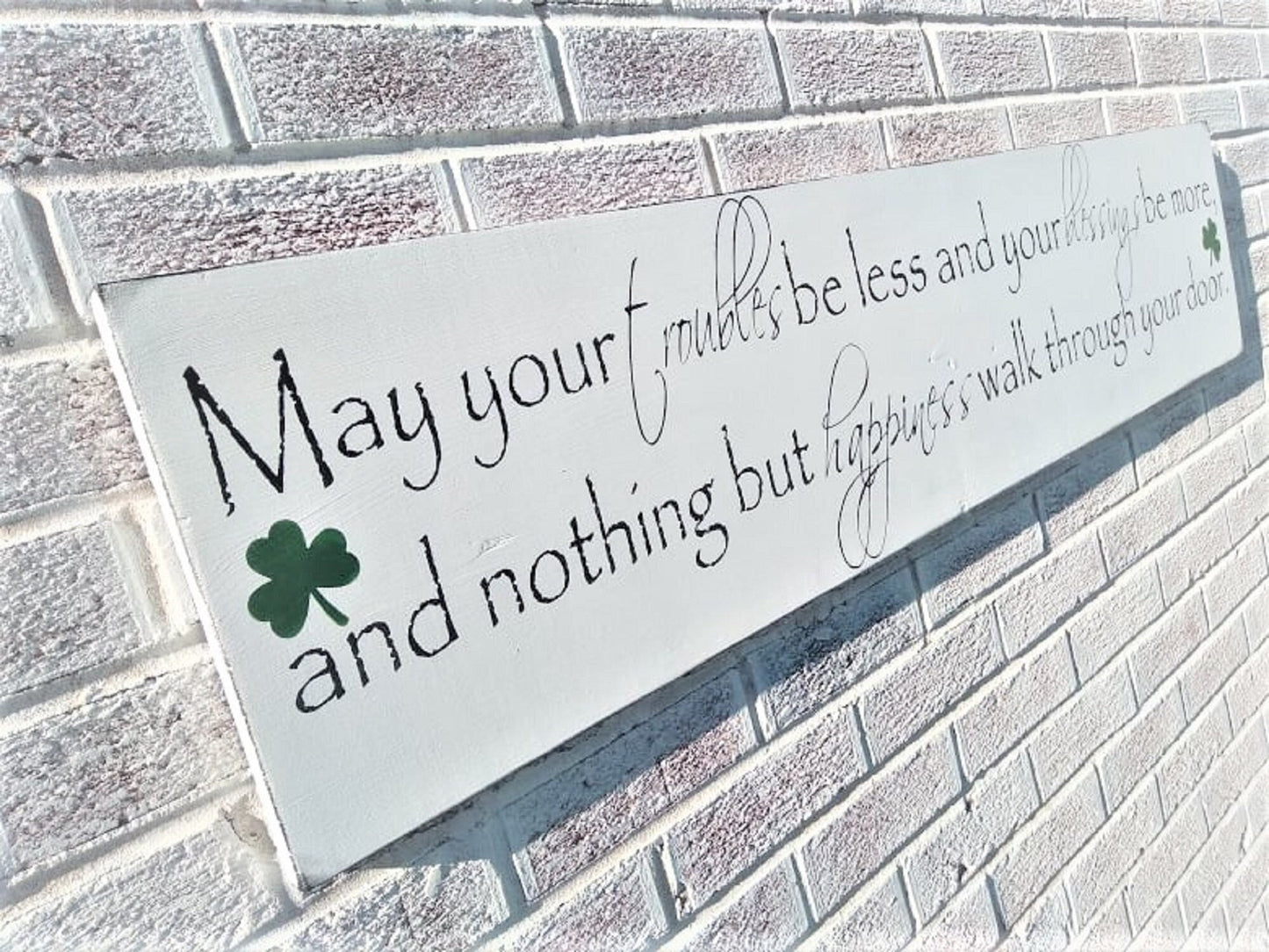 Irish Blessing Sign, Irish Home Blessing, Housewarming gift, Irish home gift, Irish home decor, Irish gifts, Irish wedding gift blessing