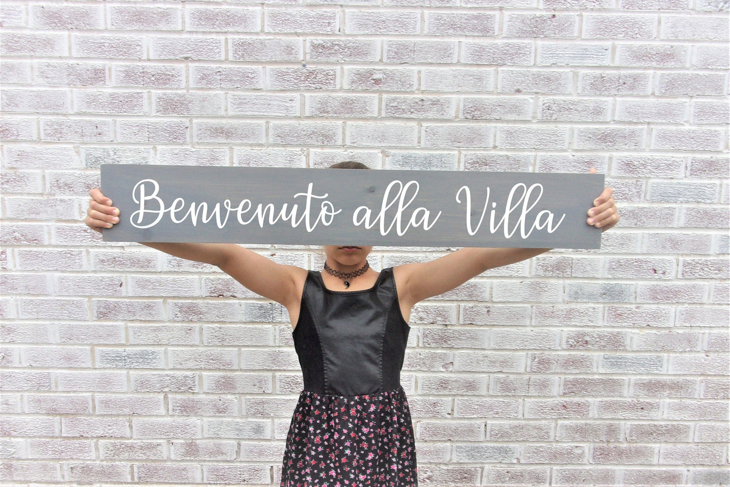 Welcome to Our Home sign, Welcome to the Villa OR Casa, Italian Welcome Sign,Italian wall art, Italian Decor,Italian Villa,Tuscan wall decor
