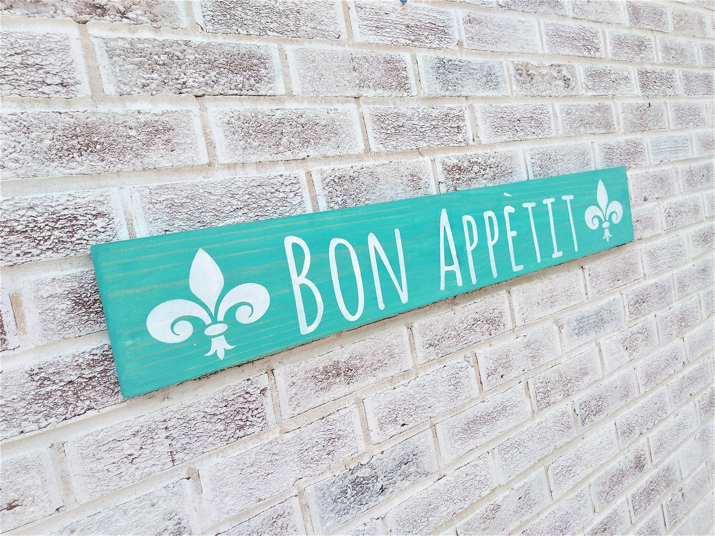 Bon Appetit kitchen sign, Bon Appetit sign, French Country kitchen decor, Bon Appetit kitchen decor, fleur de lis wall decor, French kitchen