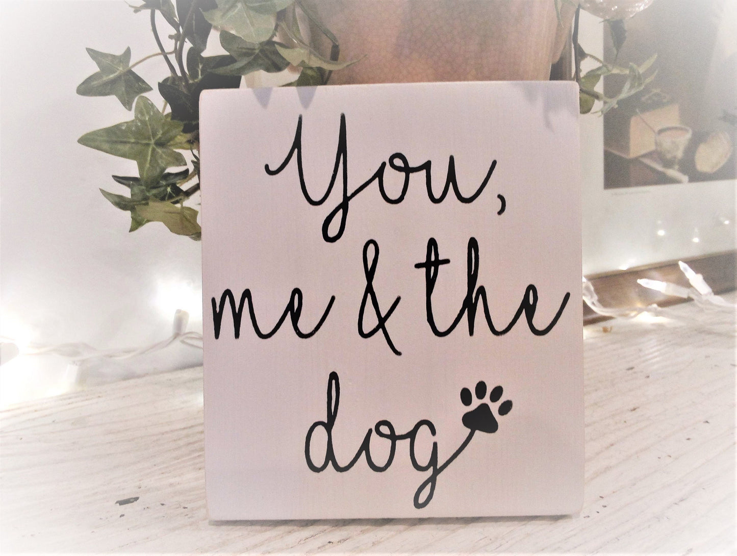 You me and the dog sign, You me and the dogs, dog lover gift, over the bed sign, dog lover gift for men, dog mom, dog art, dog sign for bed