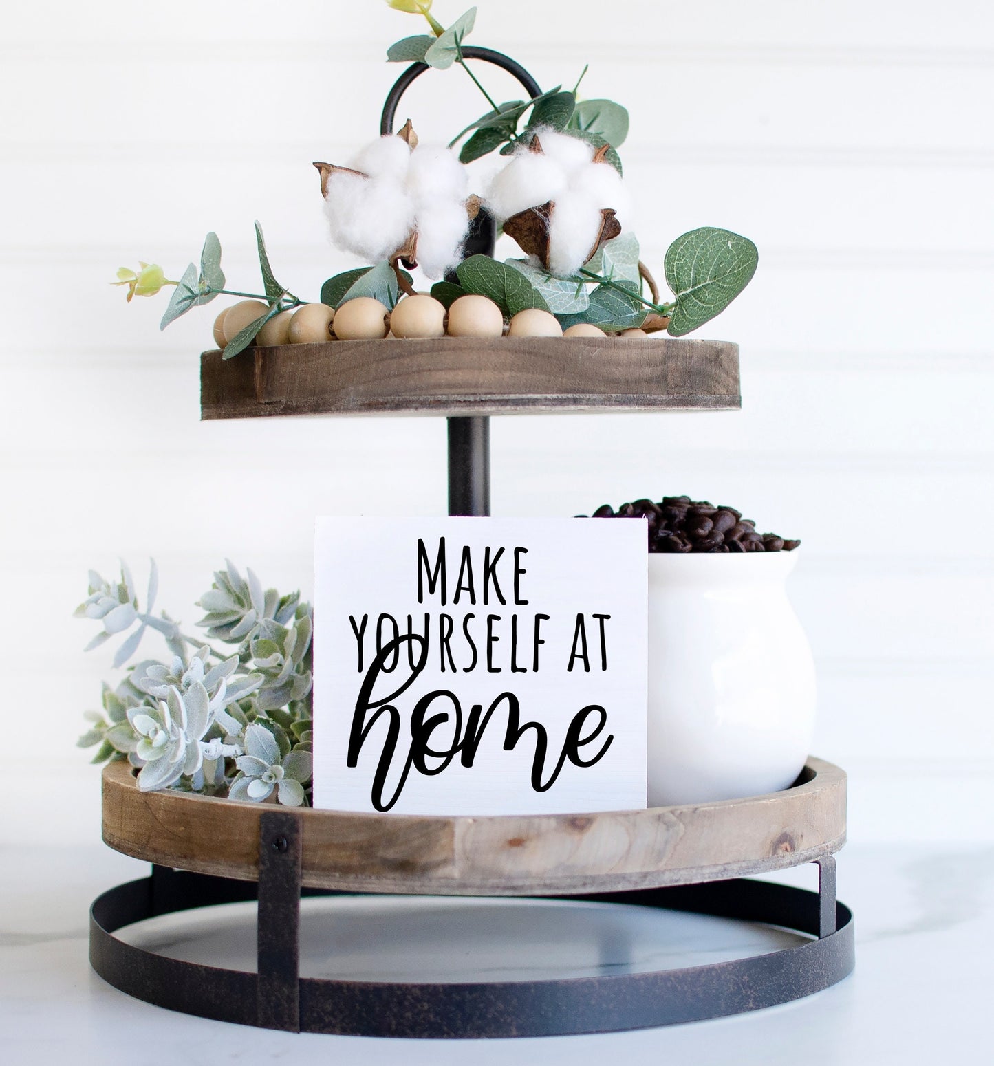 Make yourself at home sign, guest room decor, guest bedroom wall decor, guest bedroom sign, welcome sign entryway, welcome sign, mini signs