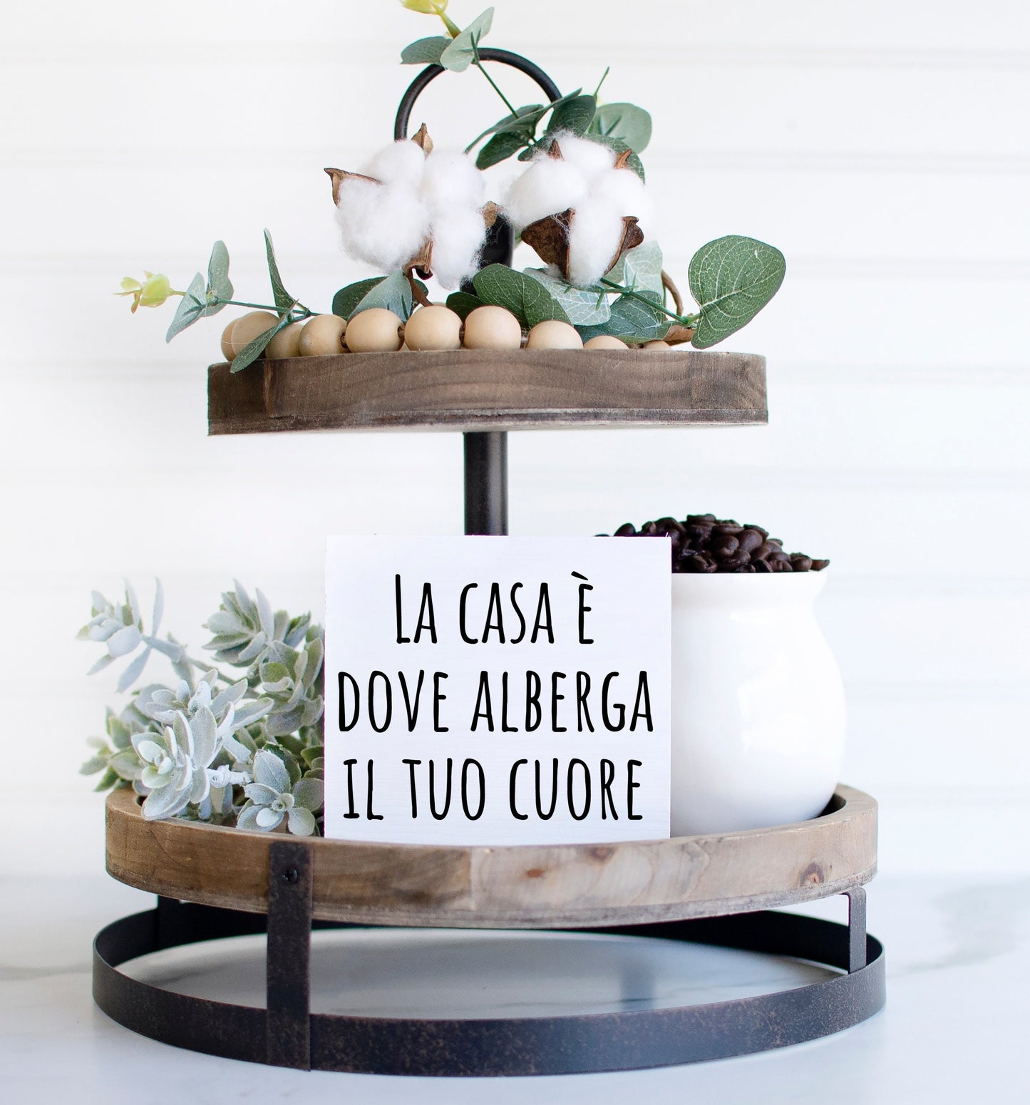 Home is where the heart is, Italian signs, Housewarming gift for Italian couple, new home gift, Italian gifts, Italian phrases, Home sign