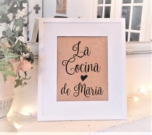 Cocina Sign, Cocina wall art, Spanish kitchen signs,Spanish kitchen decor,Latina,Latino,Mexican kitchen decor,mexican wall art,mexican decor