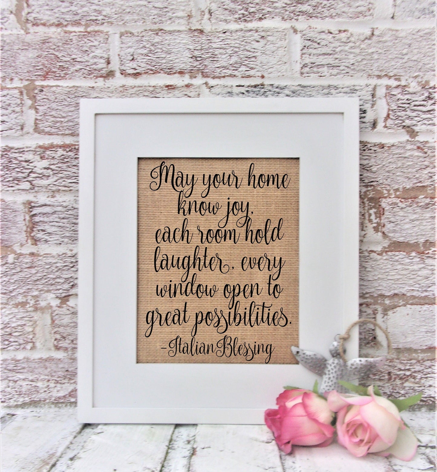 Italian Blessing sign, Italian housewarming gift, new home gift, Italy gifts, New home gift, House blessing sign, home blessing sign