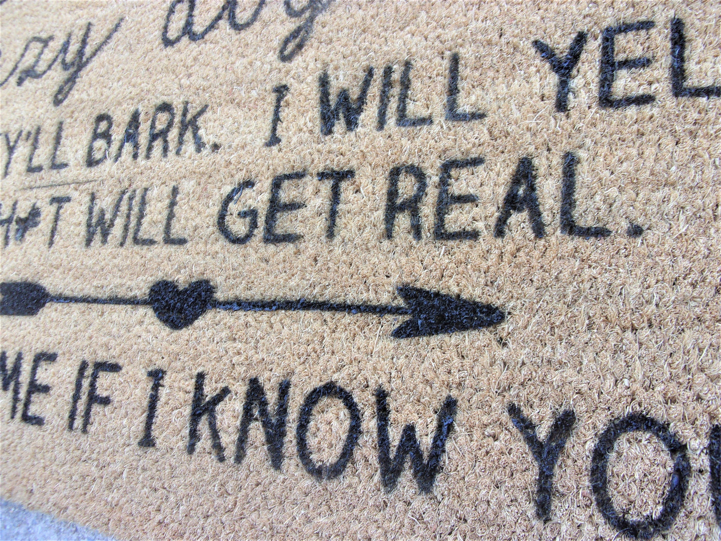 Do not knock crazy dogs, door mat dogs, do not knock sign crazy dogs, crazy dogs sign, funny dog lover gift, do not knock sign, dogs doormat