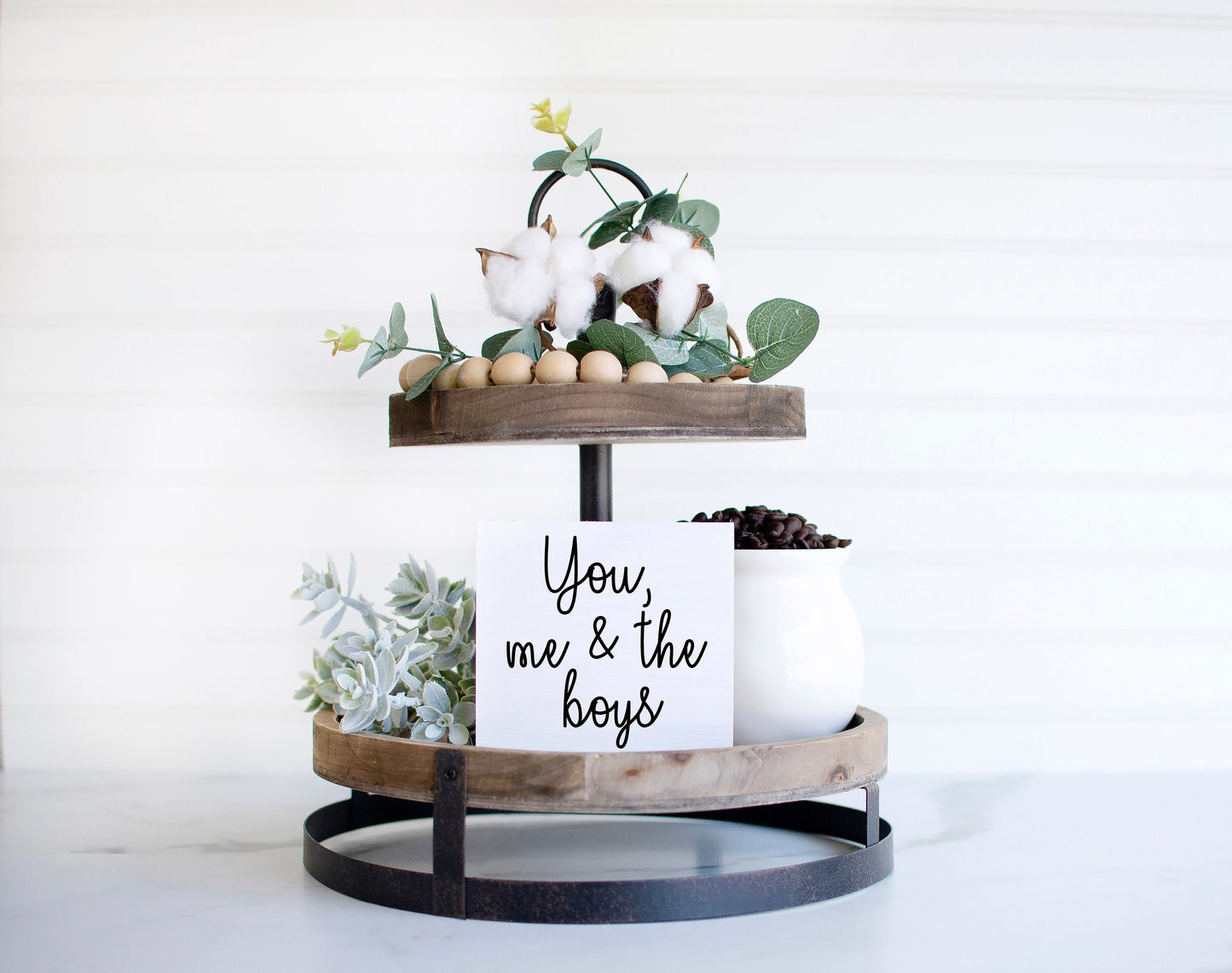 You me and the boys sign, Boy mom gift Mother's Day,Mom of boys gift, Mom birthday gift, Over the sofa wall decor, over the bed wall decor