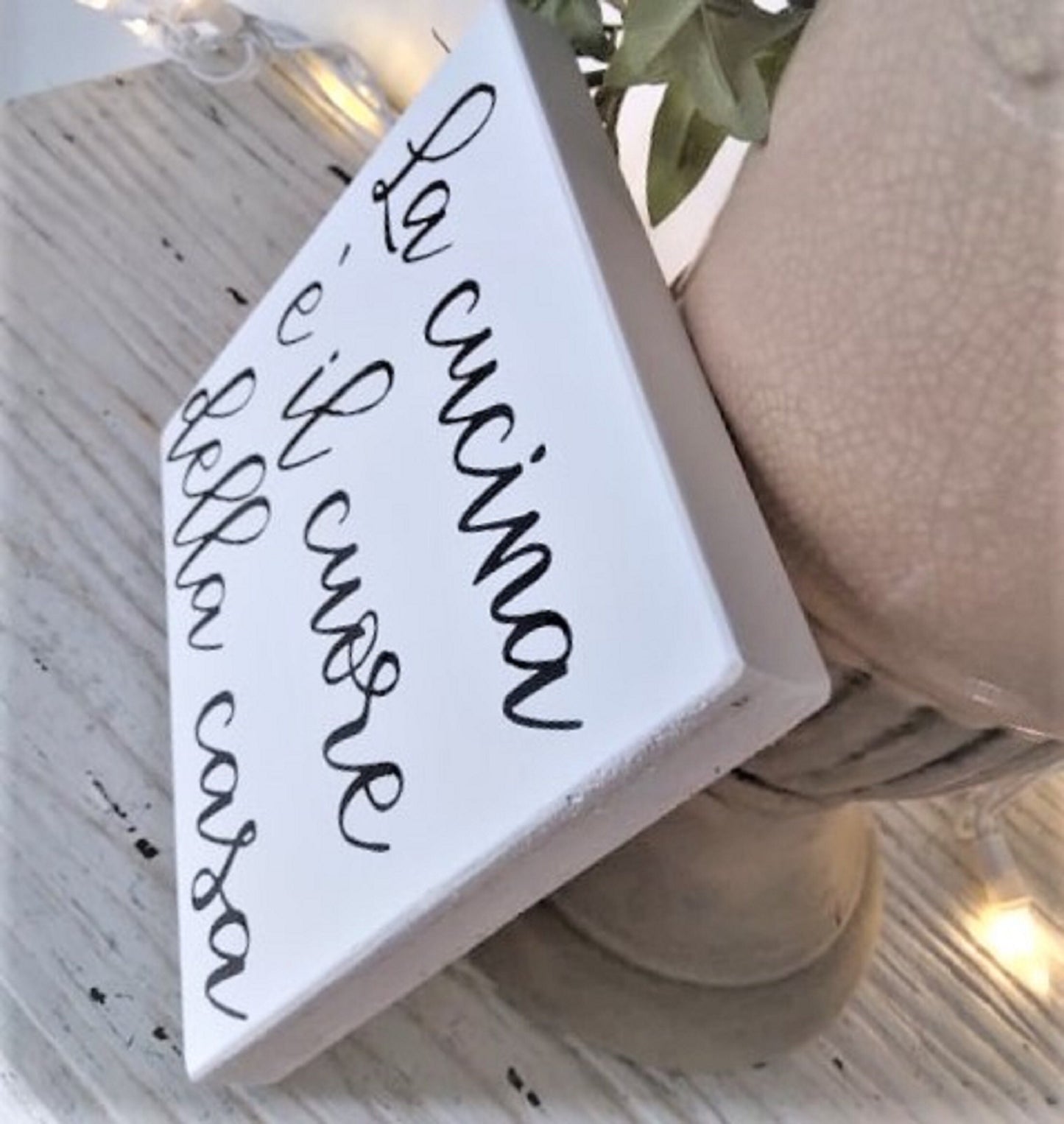 The kitchen is the heart of the home sign, Italian gifts, kitchen gifts, La cucina, italian kitchen decor, italian signs, tuscan kitchen