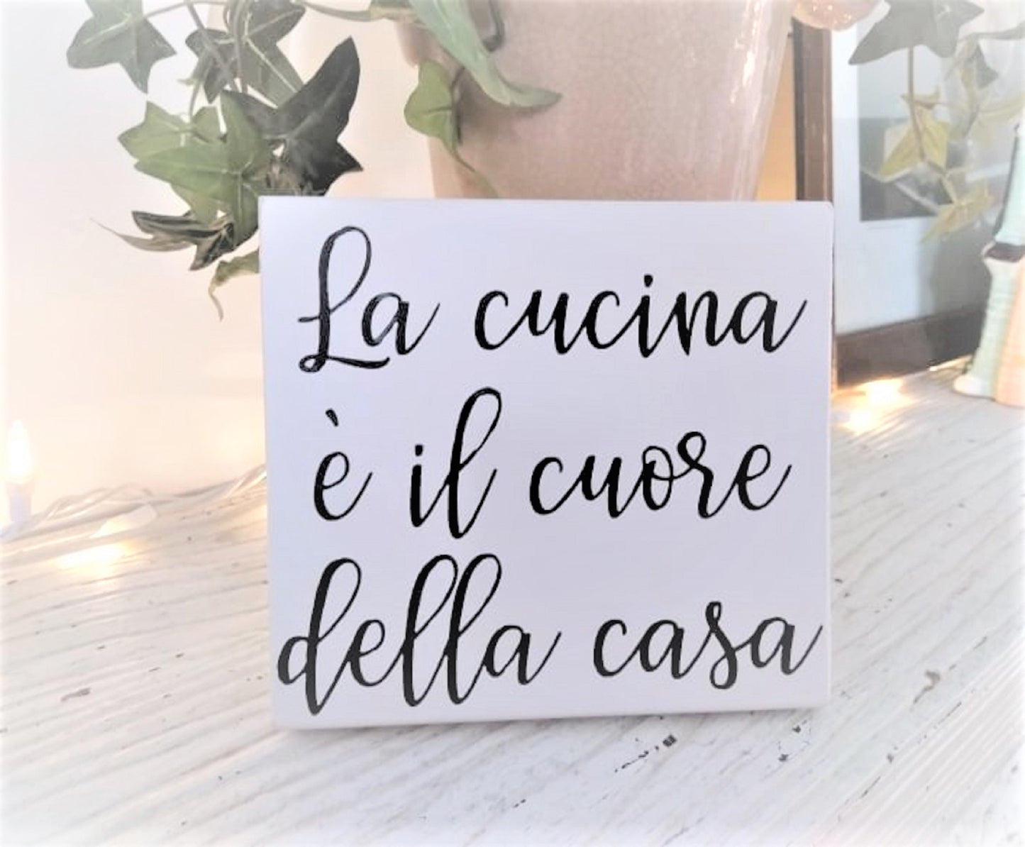 La Cucina kitchen sign, La cucina sign for kitchen, The kitchen is the heart of the home, ITALIAN kitchen decor,Tuscan kitchen decor,tuscany
