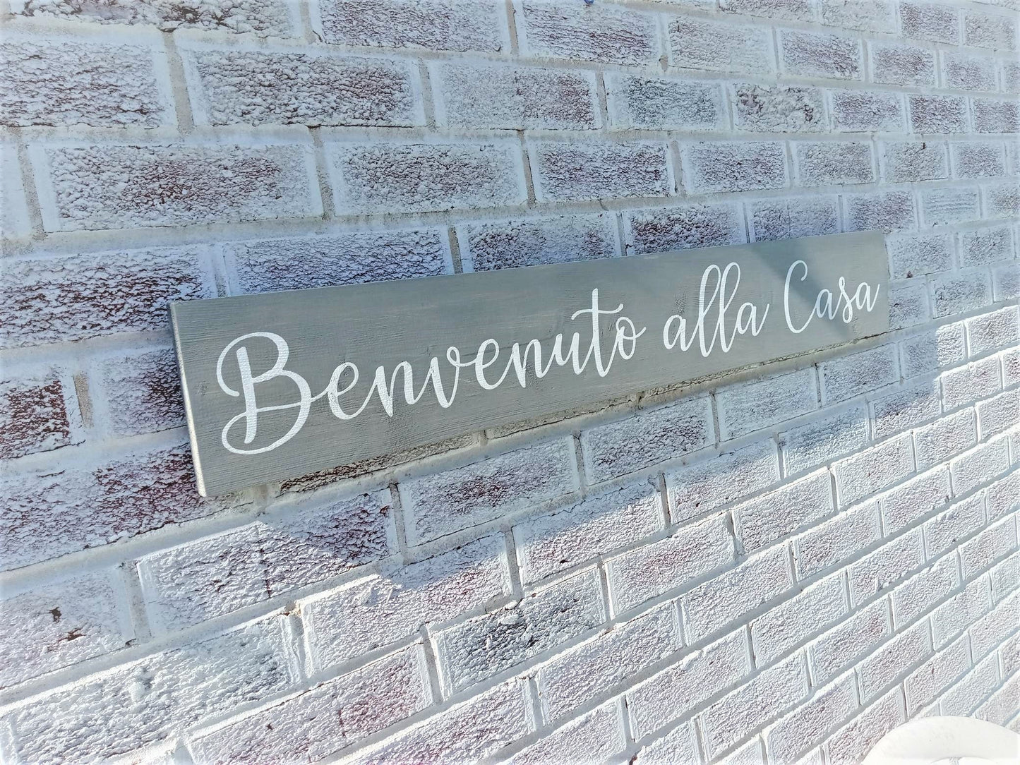 Welcome to Our Home sign, Welcome to the Villa OR Casa, Italian Welcome Sign,Italian wall art, Italian Decor,Italian Villa,Tuscan wall decor