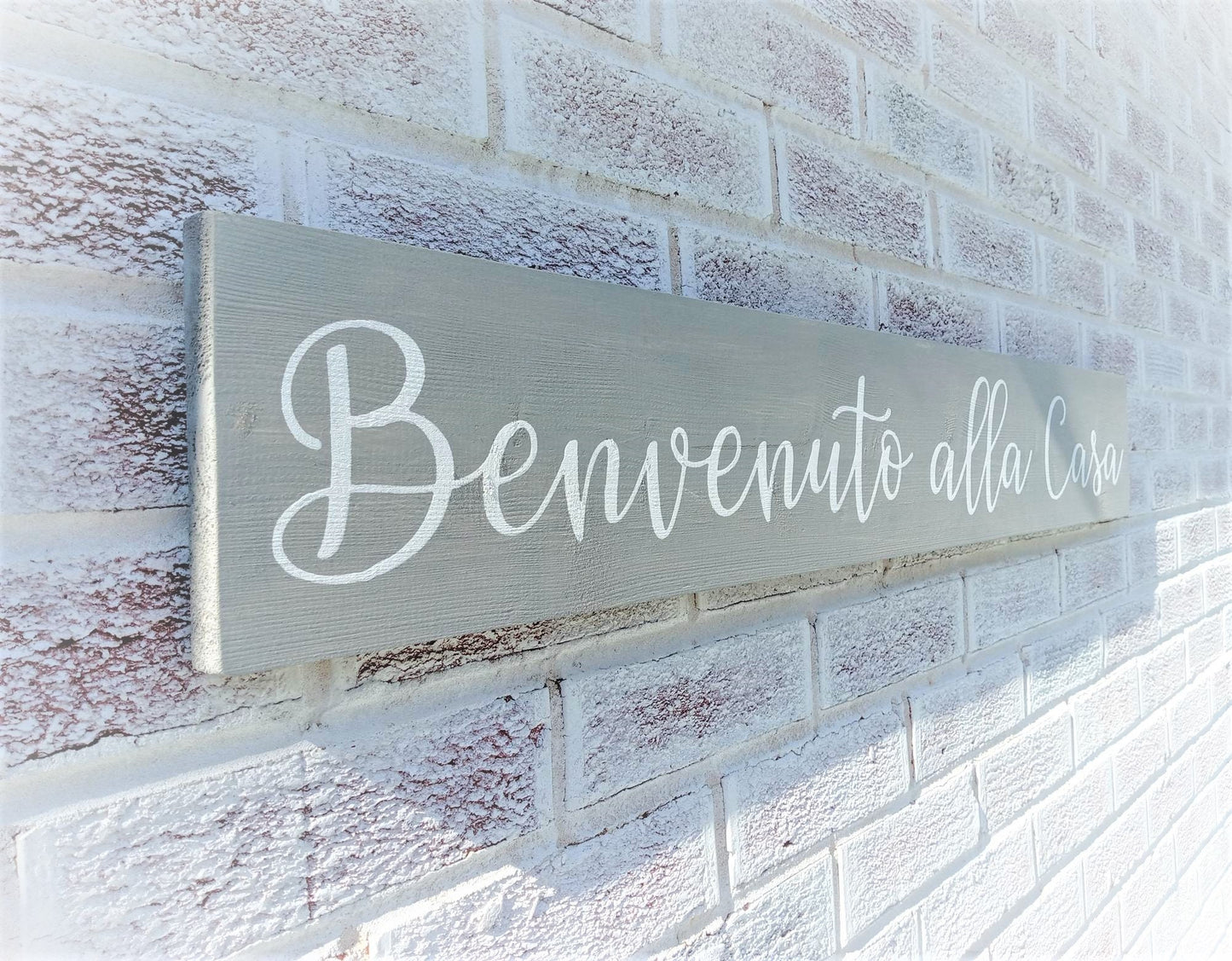 Welcome to Our Home sign, Welcome to the Villa OR Casa, Italian Welcome Sign,Italian wall art, Italian Decor,Italian Villa,Tuscan wall decor
