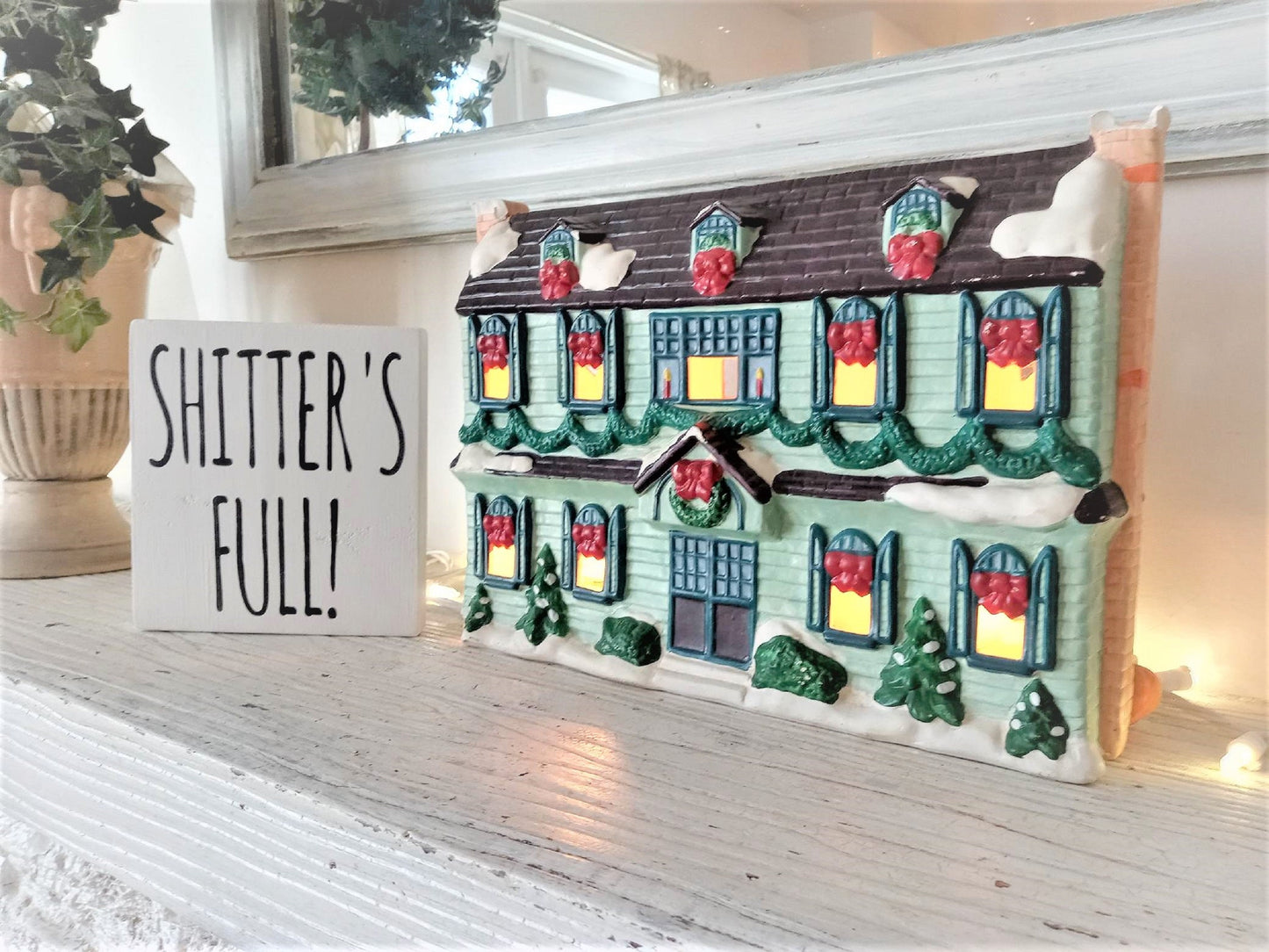 Shitters full sign, funny bathroom signs, funny rv signs, rv, decor, gifts, Christmas vacation decor, Christmas Vacation sign,Clark Griswold
