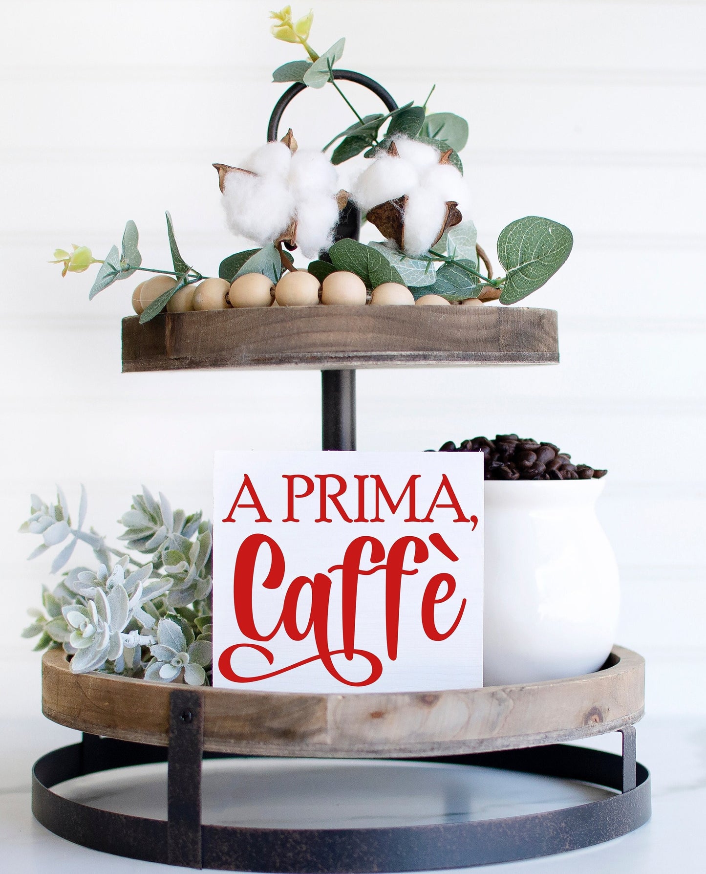 But First Coffee Sign, Coffee sign for coffee bar, Italian gifts, Italian kitchen decor,  kitchen sign, Spanish cafe sign, spanish kitchen