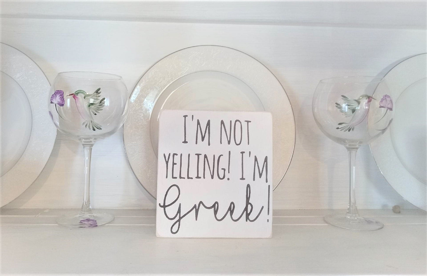 I'm not yelling I'm Greek sign, Greek gifts funny, Greek gifts, Greek gifts for men, Greek gifts for women, Greek gifts for women, Greek mom