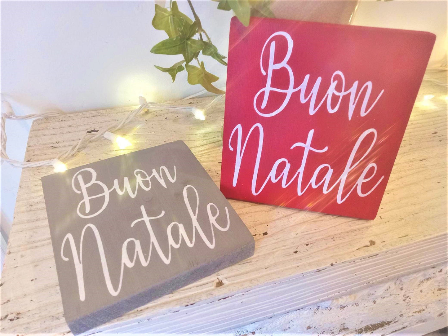 Merry Christmas sign in Italian,  Italian phrases, Buon Natale, Christmas signs, Christmas decor, Italian wall art, Italian signs
