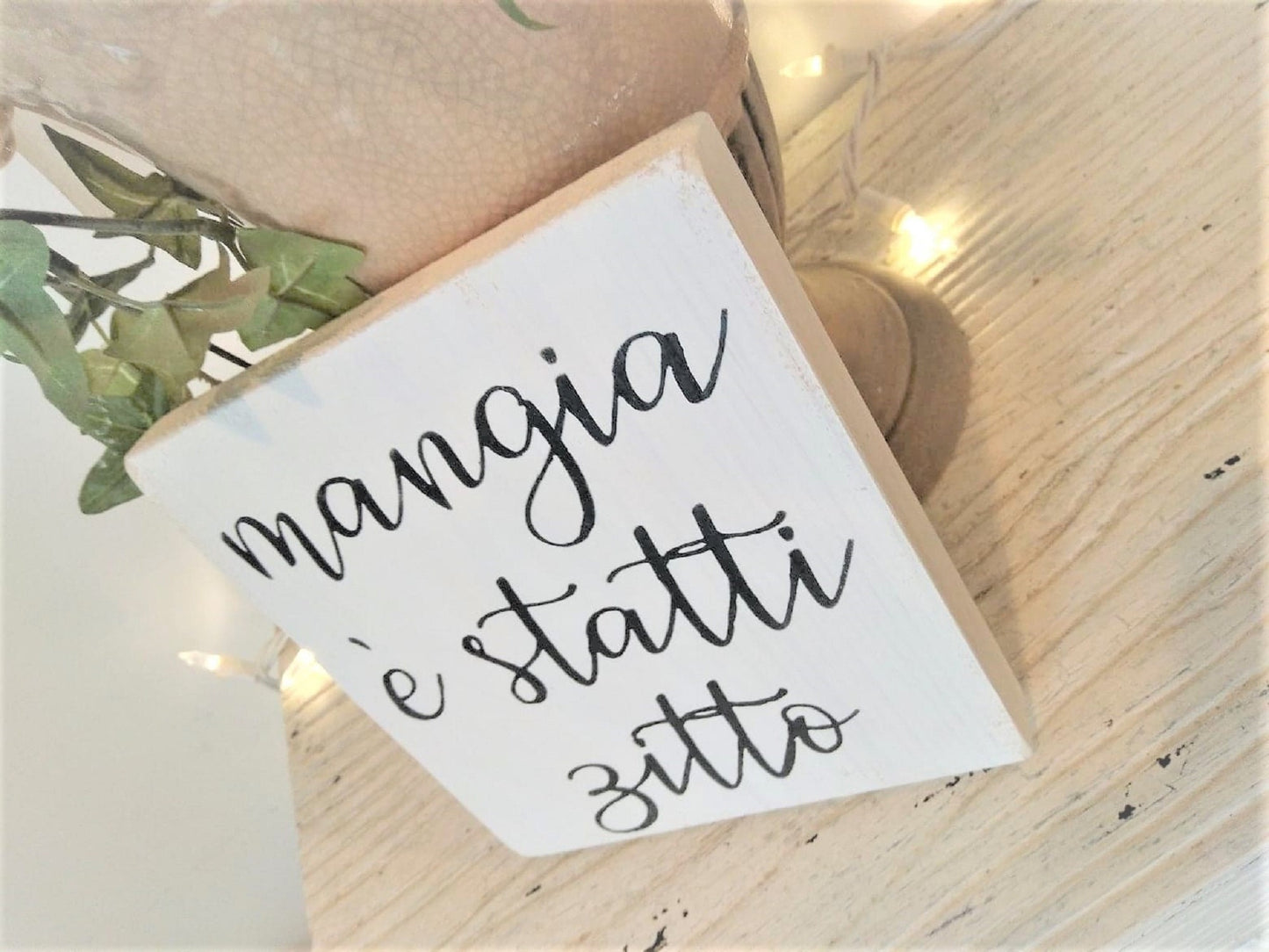 Shut up and eat sign, Italian eat sign, Funny Eat sign, mangia sign, Italian kitchen, Tuscan kitchen decor, funny kitchen signs, italian dad