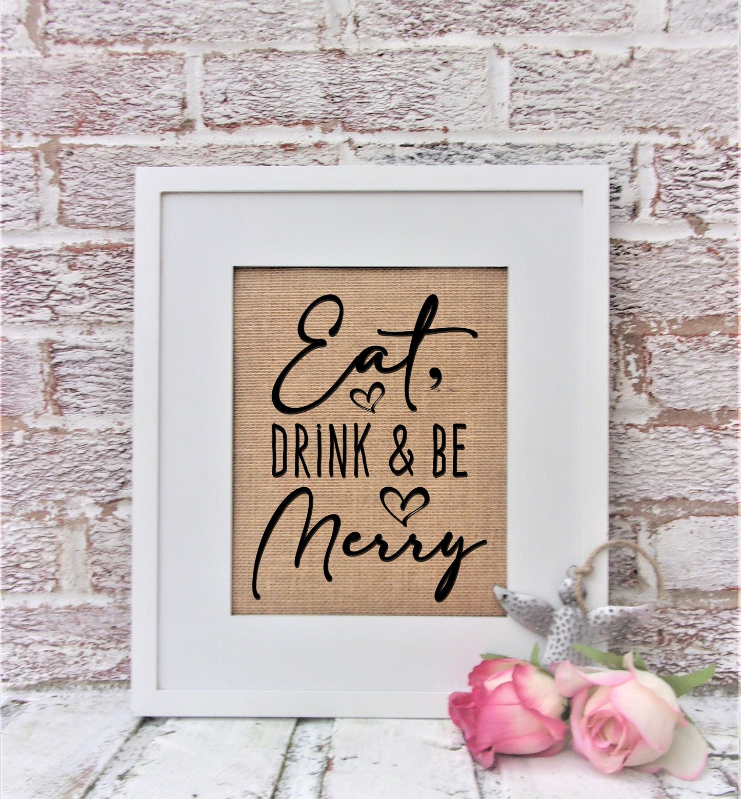 Eat drink and be merry sign, Eat sign for kitchen, tiered tray mini signs, for kitchen, rustic kitchen signs, rustic kitchen decor, party