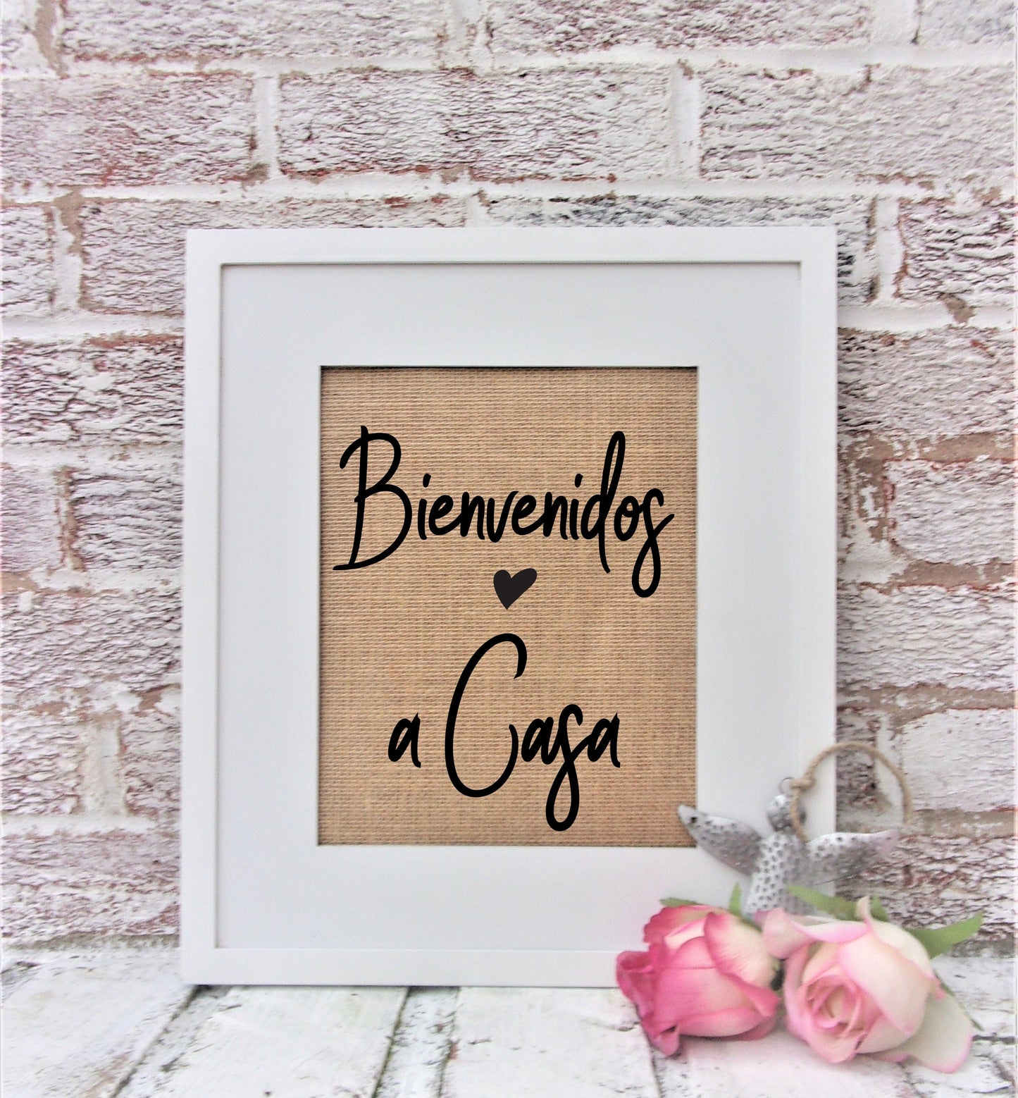 Welcome to our home sign, Spanish welcome sign, Spanish gifts, Spanish decor, welcome sign in Spanish, Spanish mom gifts, housewarming gift