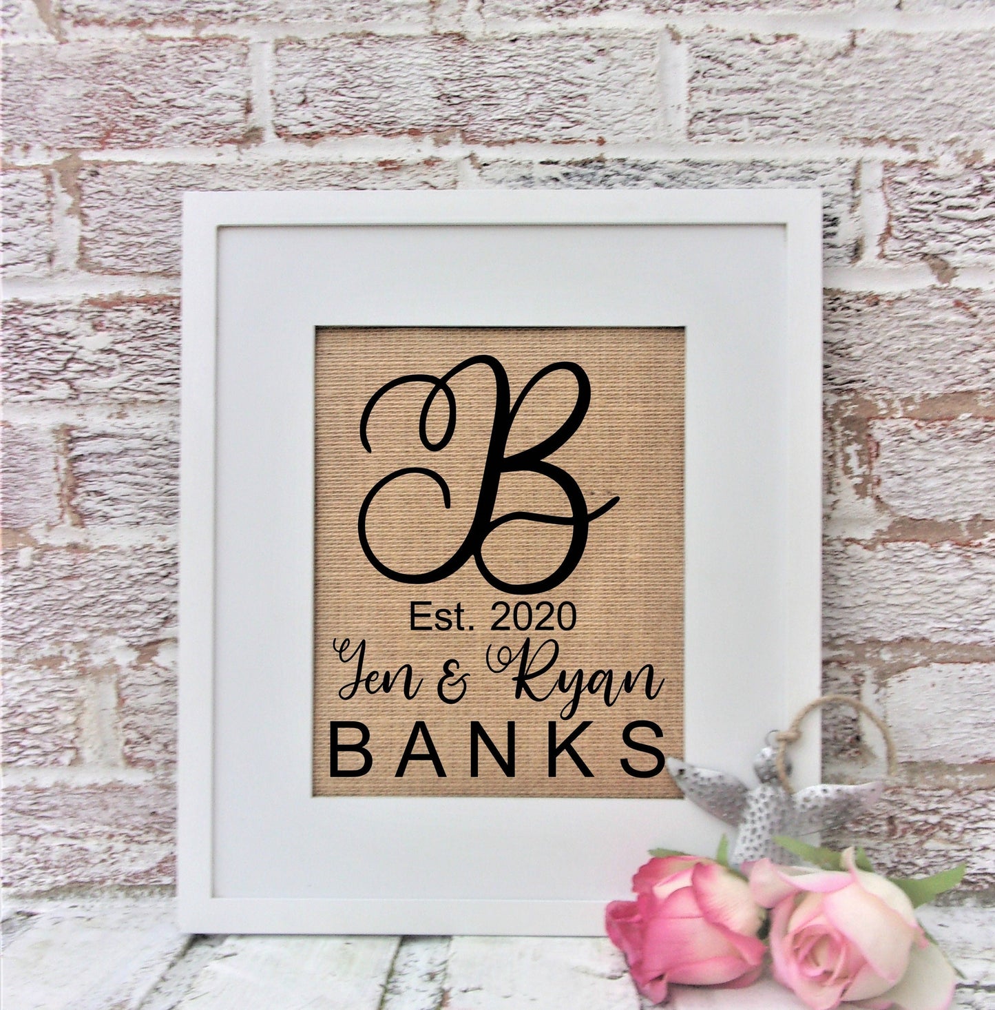 Established sign, Established wedding sign, est sign, established family signs,last name sign, bridal shower gift, last name sign  wedding