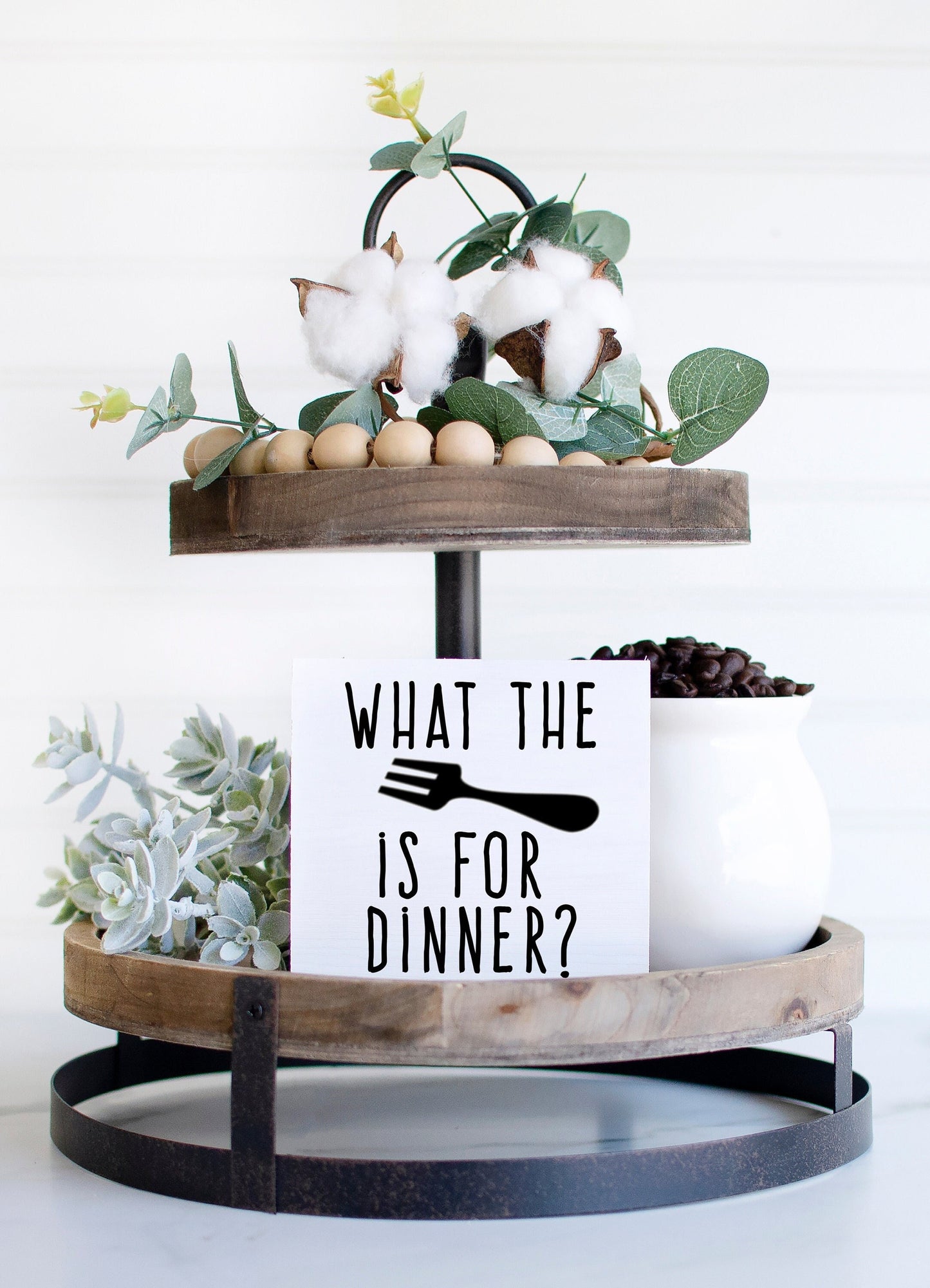 Funny Kitchen Signs, What the fork, What the fork is for dinner sign, Funny kitchen decor, Funny kitchen wall art, funny housewarming gift