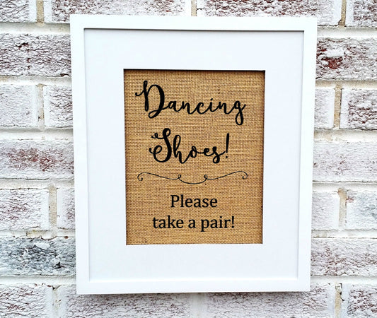 Dancing Shoes sign for wedding, dancing shoes sign, dancing shoes wedding,wedding slippers for guests,wedding flip flops sign,beach wedding