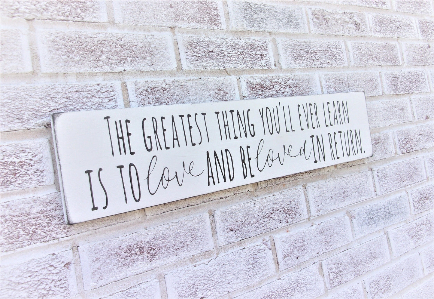 The greatest thing you'll ever learn, romantic bedroom decor, Moulin Rouge, Nat King Cole, romantic quotes, romantic gifts, for her, for him