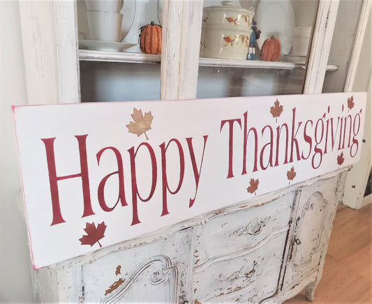 Happy Thanksgiving Sign, Farmhouse Thanksgiving decor, Farmhouse Thanksgiving sign, happy thanksgiving decorations, Thanksgiving table decor