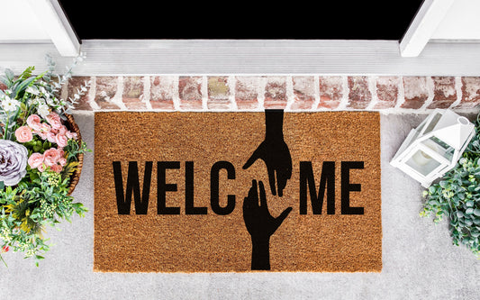doormat outdoor, Unity, social justice, equality, equal rights, welcome mat front porch, housewarming gift ideas, friendship gifts,diversity