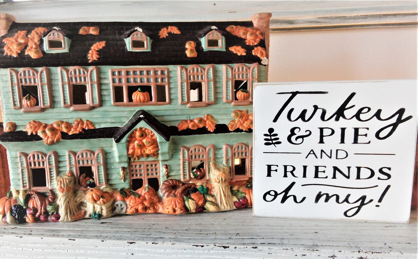 Friendsgiving decor, Friendsgiving gifts, Thanksgiving decor, Thanksgiving tiered tray decor, Turkey decor, Thanksgiving table decor
