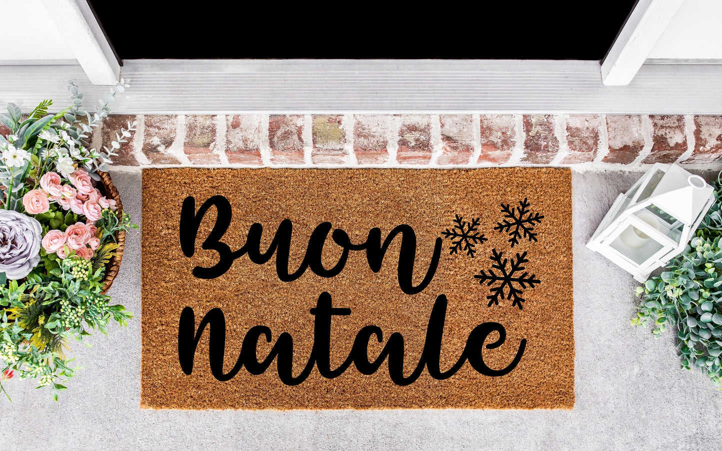 Merry Christmas sign, front door decor Christmas, Buon Natale sign,, Merry Christmas front door sign, Italian gifts, front door wreath