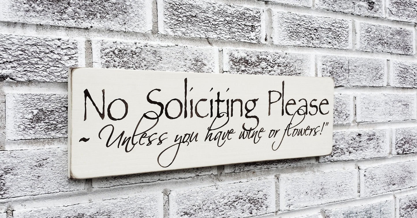 No soliciting signs funny, no soliciting sign, no soliciting sign for door, no soliciting sign for house, front door sign funny