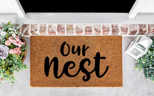 Our Nest sign, Housewarming gift, Housewarming party decorations, Housewarming party decor,bird lover gift,our nest wood sign,our nest decor