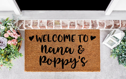 Front door sign for Grandparents, grandparents gifts from grandkids, grandparents gifts christmas, grandparents sign, grandma gift, grandpa