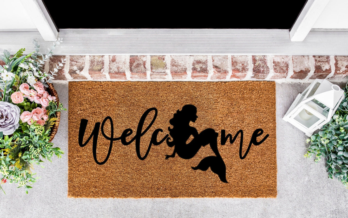 Mermaid gifts for women, mermaid gifts sign, mermaid doormat, mermaid, mermaid gifts for adult, mermaid decor for home, for adult, beach