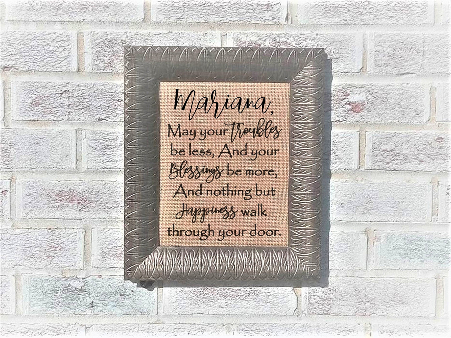 Irish gifts for wedding, Irish gifts for women, New house blessing, new home blessing, housewarming gift, personalized, framed wall art
