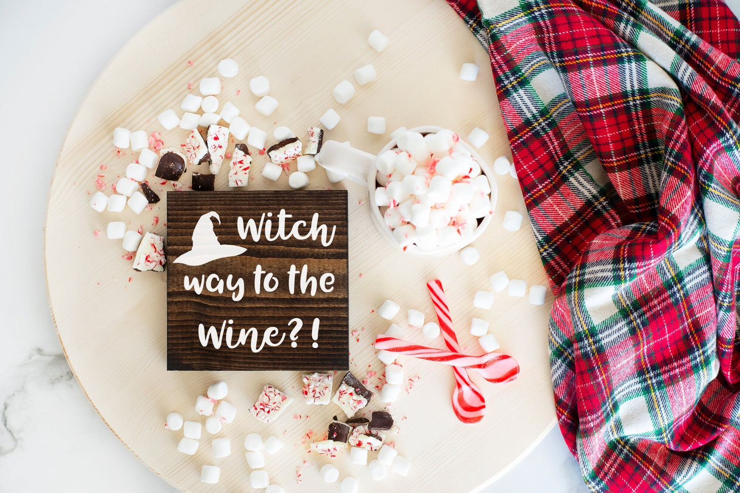 Witch way to the wine sign, Funny Halloween party signs, Funny witch decor, halloween party decorations, wine lover gift, Halloween bar sign