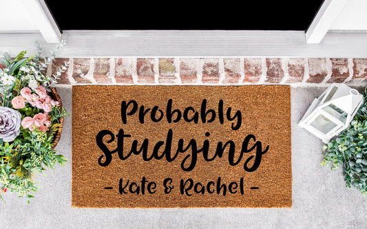 Dorm doormat, Personalized Dorm Doormat, Dorm Decor for College Girls, Doormat for Dorm, Dorm Room Decor, Custom Dorm Decor for Dorm Rooms