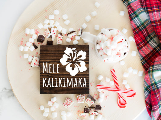 Hawaiian Christmas Decor, Mele Kalikimaka sign, Christmas Vacation decor, Hawaii decor, Hawaii Christmas, Christmas Signs wood