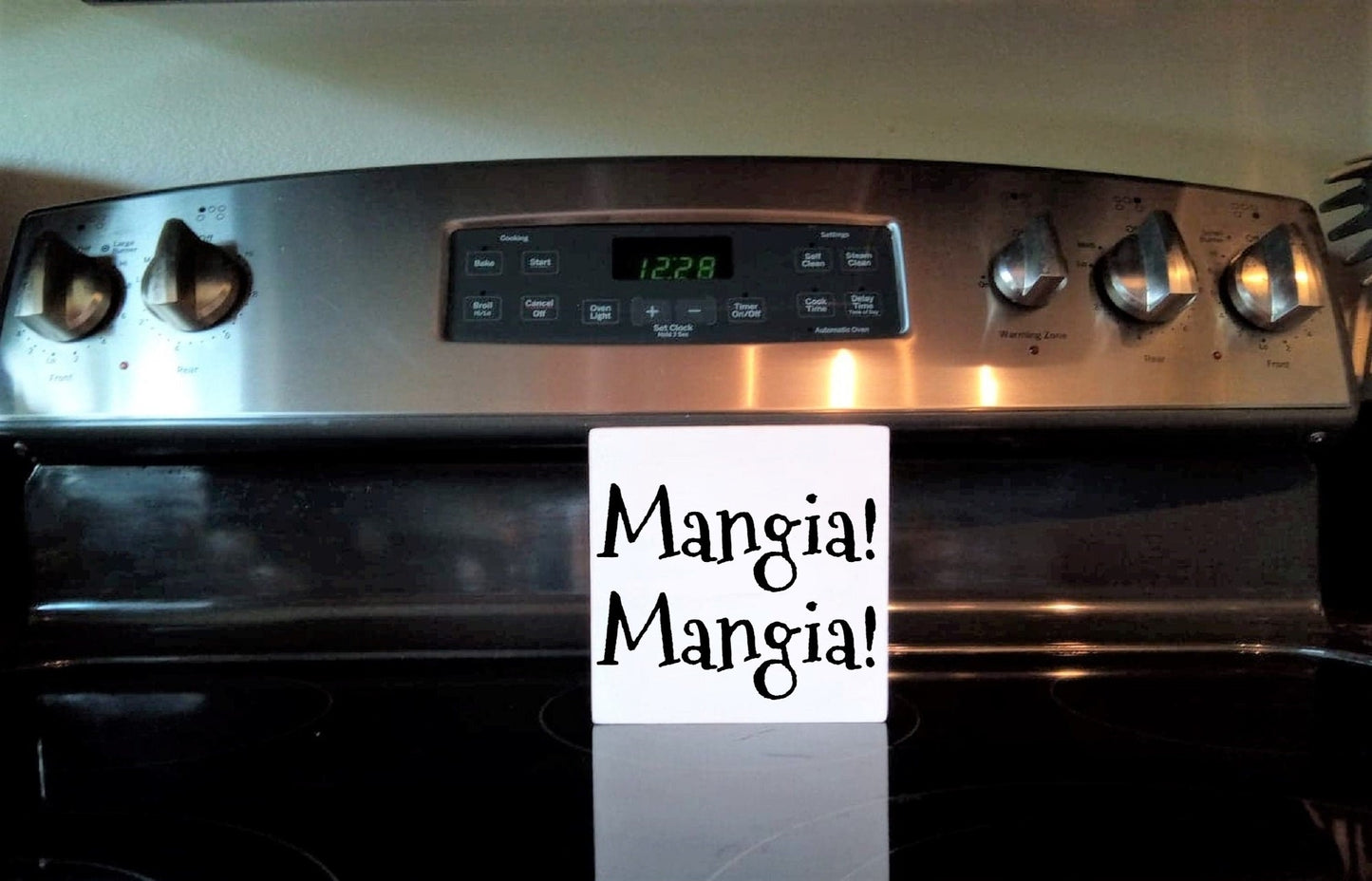 Italian kitchen decor, Tuscan kitchen decor, mangia sign, Italian gifts, for women, for men, mangia kitchen floor mat, kitchen rugs