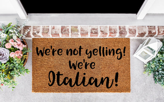 Funny Italian gifts, I'm not yelling I'm Italian, Italian gifts for men, Italian gifts for mom, familia, Italian kitchen decor, New York