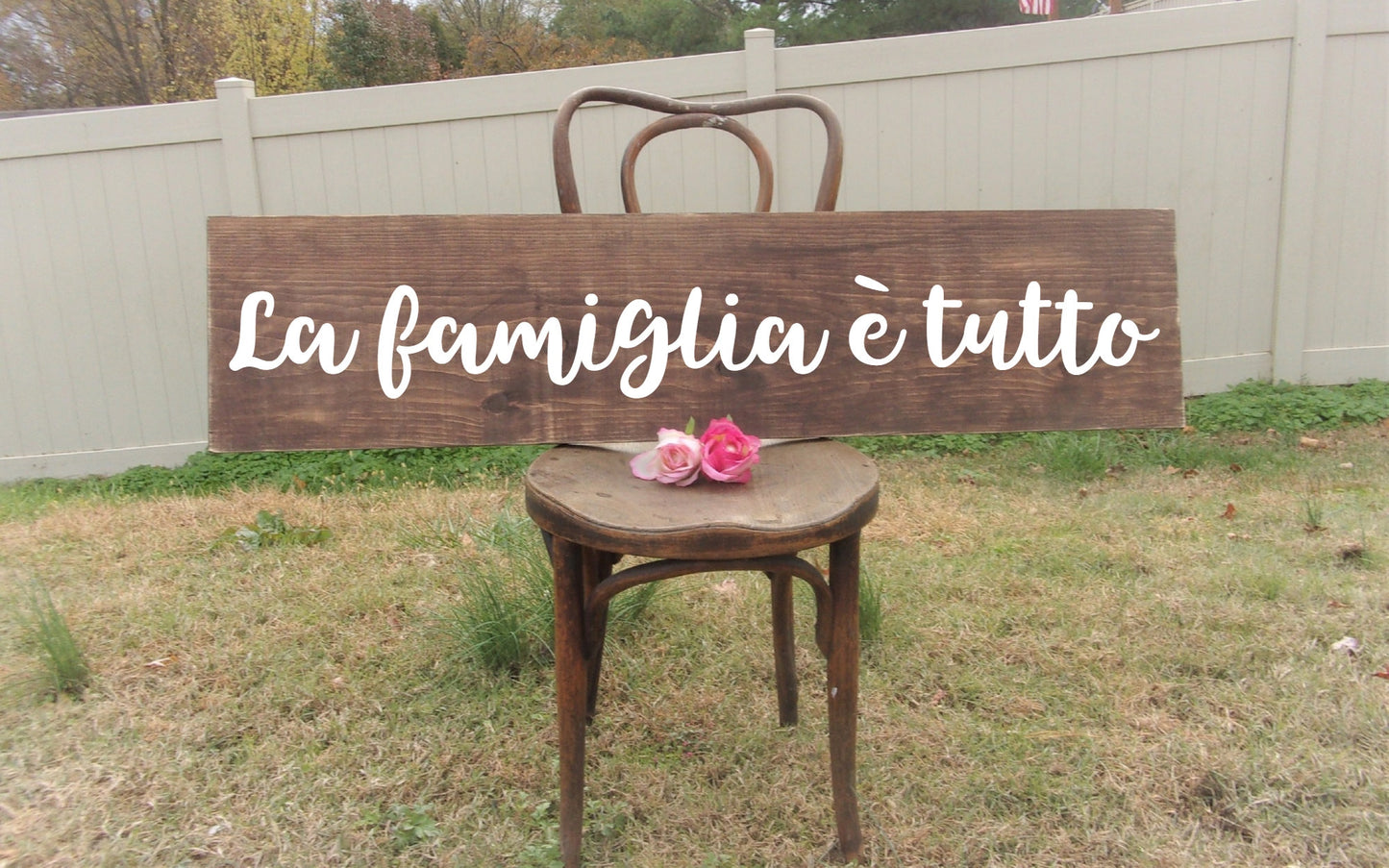 Italian wall art, Italian wall decor, Italian art, Personalized family name sign Italian, La famiglia e tutto, the Family is everything sign