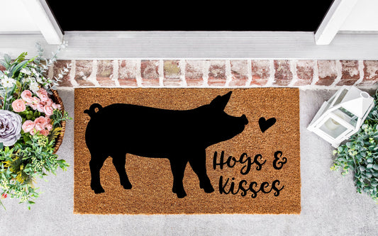 Pig gifts, Pig decor, front door sign farmhouse, farmhouse decor, pigs gifts for pig lovers, pig gifts for women,pig decor for home,piggy