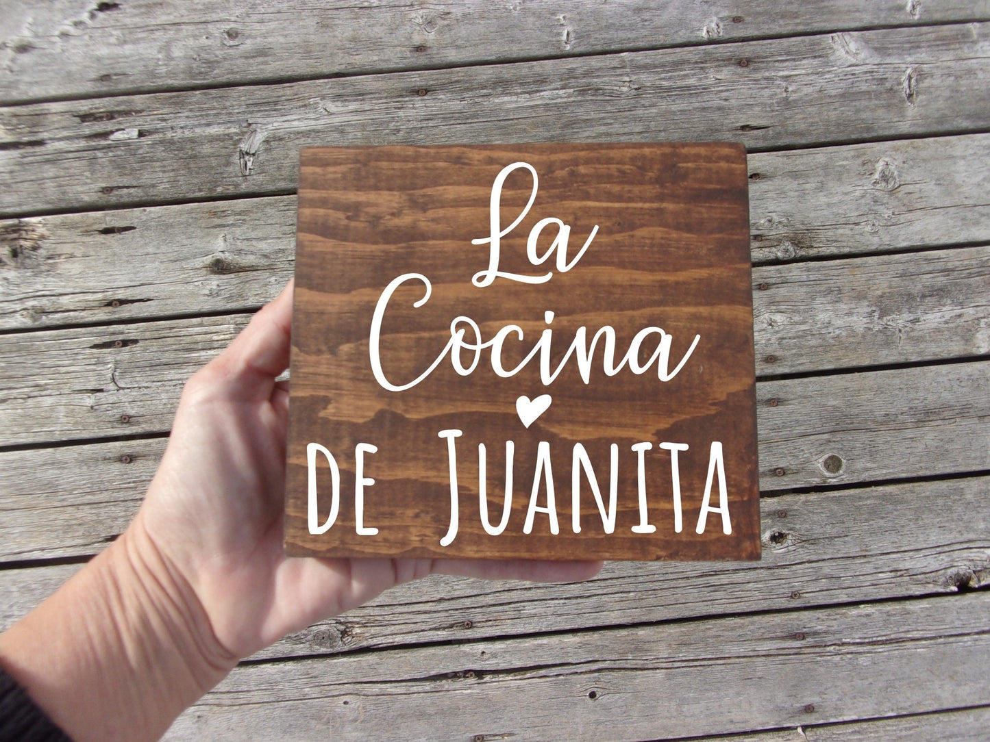 Spanish gifts, Spanish kitchen signs, La cocina sign, The kitchen is the heart of the home sign, Spanish decor, Mexican gifts for women