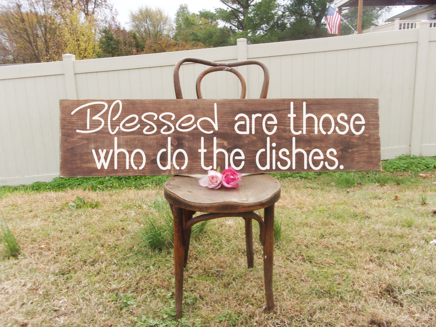 Blessed are those who do the dishes sign, funny kitchen signs, funny gifts for women, funny gifts for her, kitchen signs farmhouse, wall art