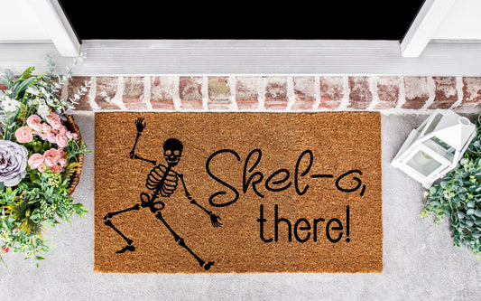 Doormat Halloween, Halloween doormat, doormat funny, skeleton doormat, door sign halloween, halloween decorations, halloween decor for home