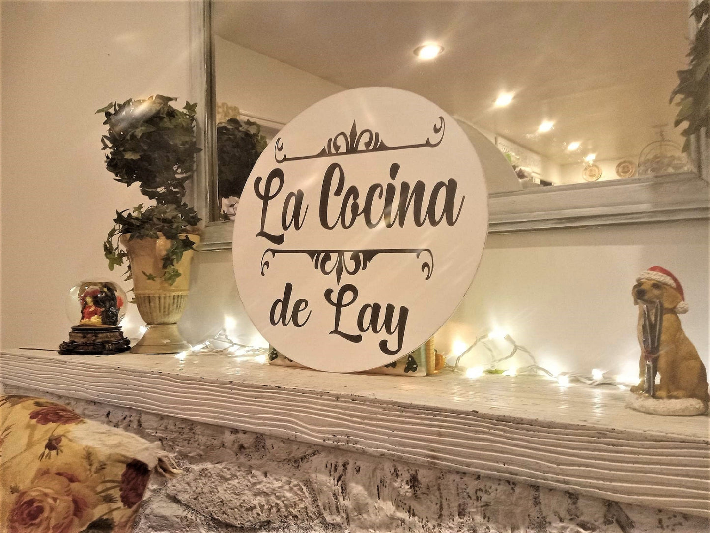 Spanish gifts, Spanish kitchen signs, La cocina sign, The kitchen is the heart of the home sign, Spanish decor, Mexican gifts for women