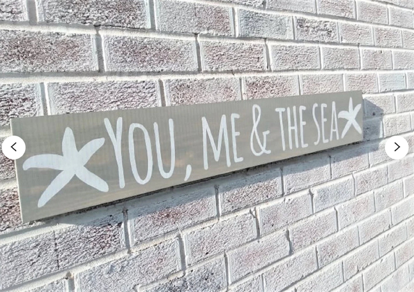 You me and the sea sign, Beach sign, Beachy Signs, Beach decor, beach wall art, wood beach signs, beachy wall decor, beach house decor